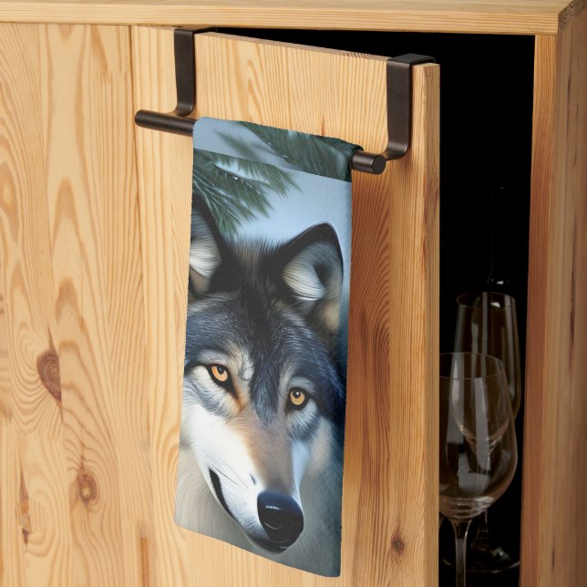 El Lobo Ártico, La Toalla De Dish (Pliegue de tercios)