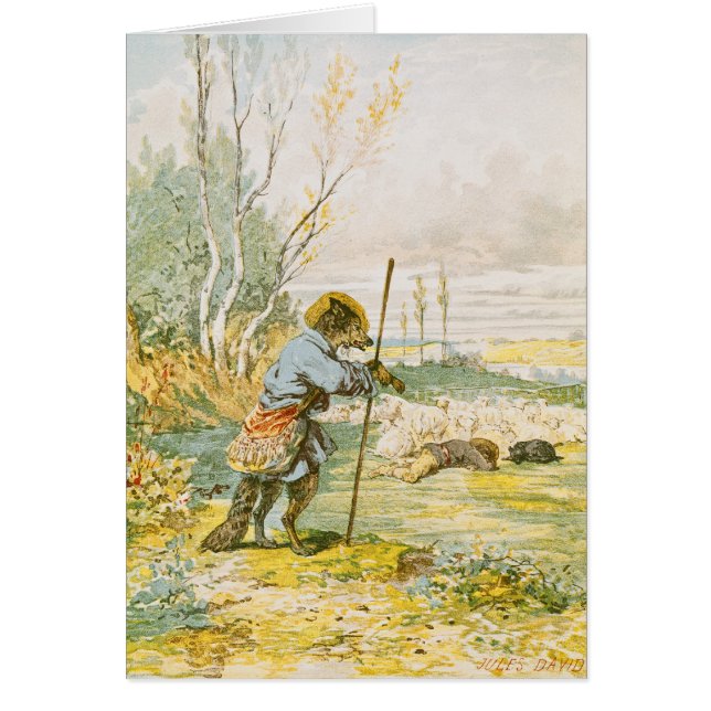 El lobo como pastor (Frente)