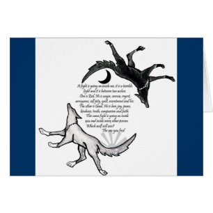 El lobo que alimenta