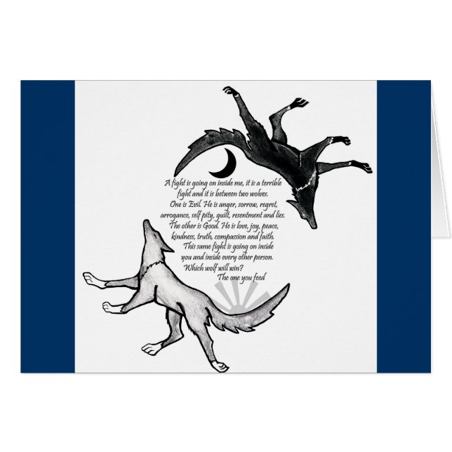 El lobo que alimenta (Anverso (Horizontal))