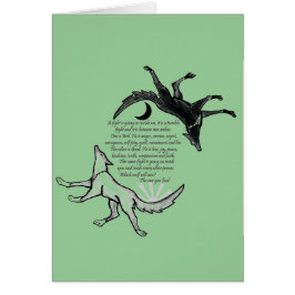 El lobo que alimenta