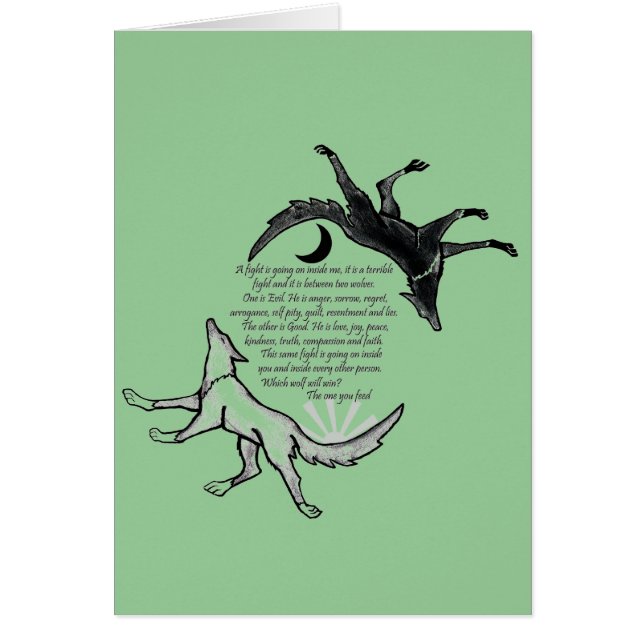 El lobo que alimenta (Frente)