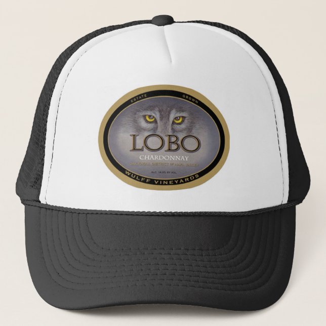 El lobo Wines gorra del camionero (Anverso)