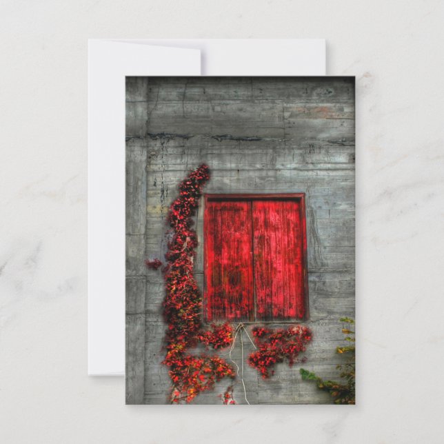 El Loft Rojo - Tarjeta de felicitación (Anverso)