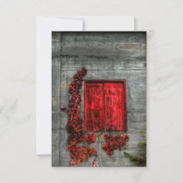 El Loft Rojo - Tarjeta de felicitación