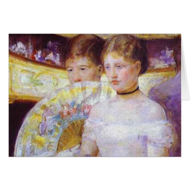 El Loge, Mary Cassatt (Anverso (Horizontal))