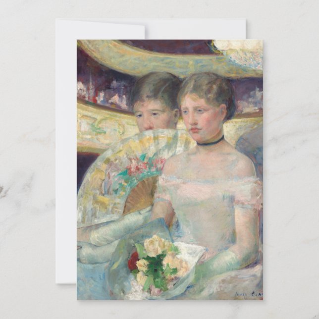 El Loge | Mary Cassatt (Anverso)