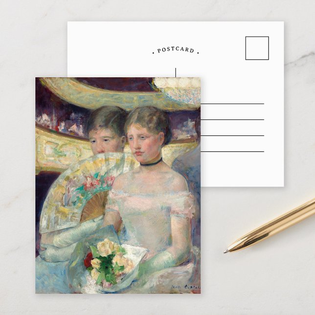 El Loge | Tarjeta postal Mary Cassatt (Subido por el creador)