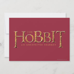 El logo de Hobbit texturado