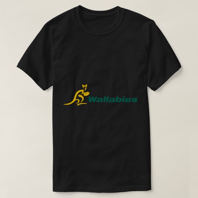 El logo de Wallabies, camiseta clásica (Diseño del anverso)