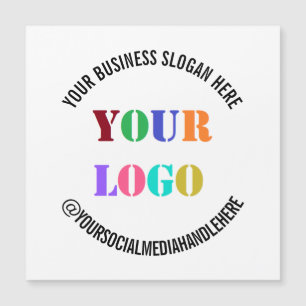 El logotipo de su empresa y la tarjeta de presenta