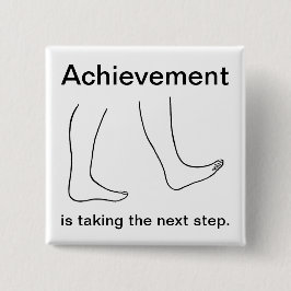 El logro es dar el siguiente paso Botón