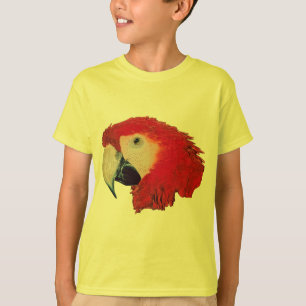El loro del Macaw embroma la camiseta