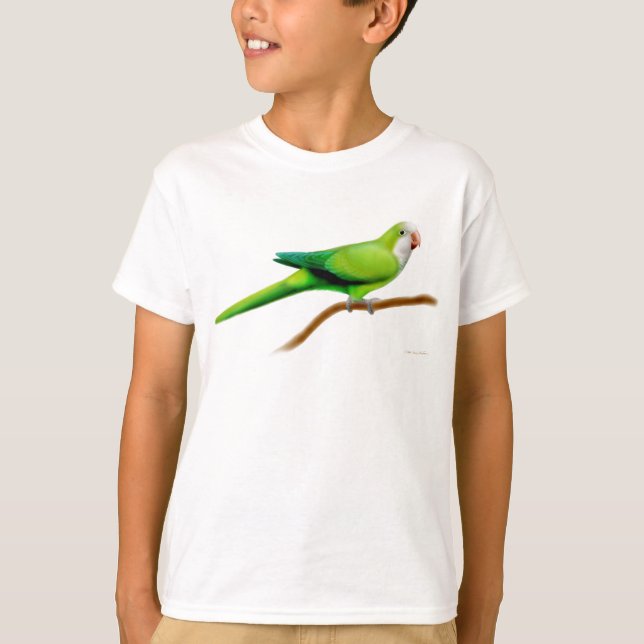 El loro del Quaker embroma la camiseta (Anverso)