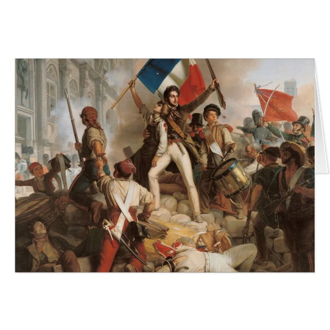 El luchar en el hotel de Ville (Anverso (Horizontal))