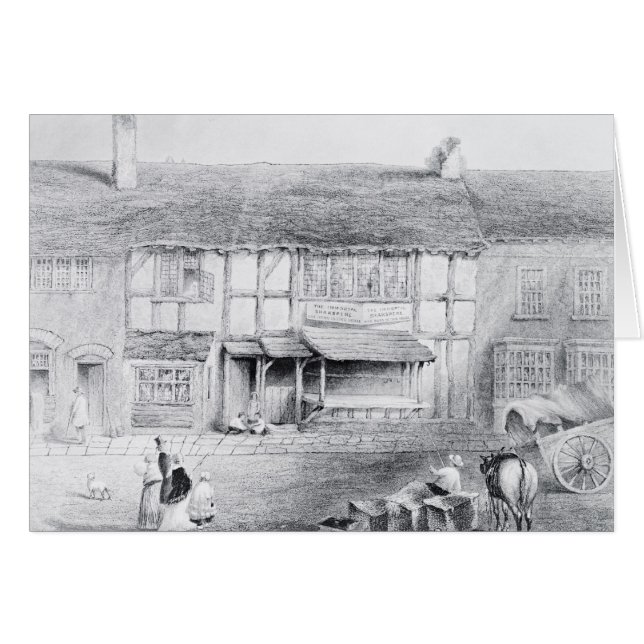 El lugar de nacimiento de Shakespeare (Anverso (Horizontal))