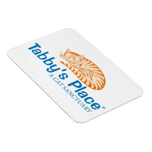 El lugar del Tabby - 3" x 4" imán