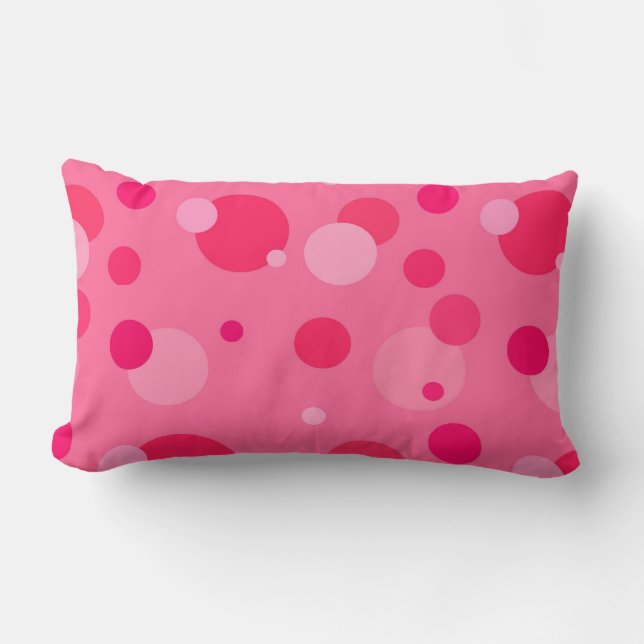 El lunar rosado burbujea almohada (Anverso)