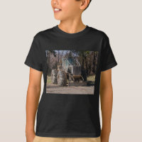 El maderero futuro embroma la camiseta