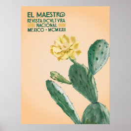 El Maestro Cactus Print | Arte Botánico Mexicano