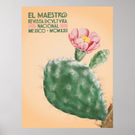 El Maestro Cactus Print | Arte Botánico Mexicano