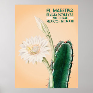 El Maestro Cactus Print | Arte Botánico Mexicano
