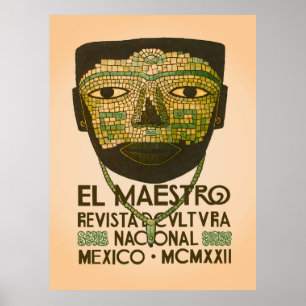 El Maestro Cactus Prints Arte Botánico Mexicano