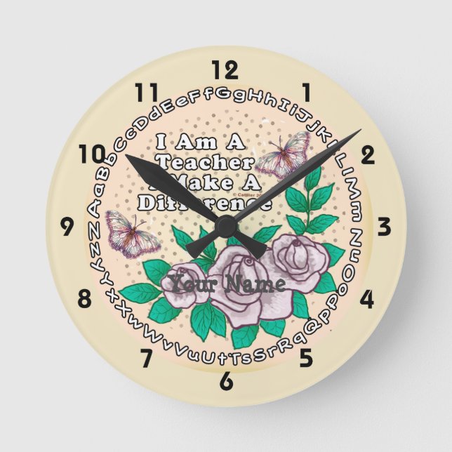 El maestro hace el reloj de la diferencia (Anverso)