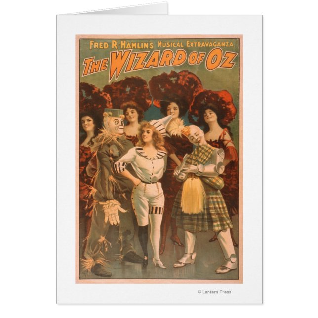 "El mago de Oz" Poster de teatro musical #1 (Frente)