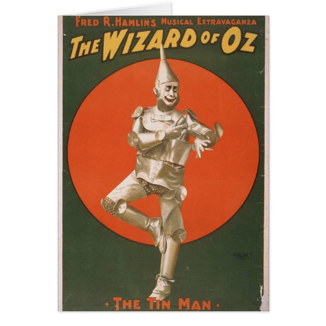 El mago de Oz, teatro retro "del hombre de la