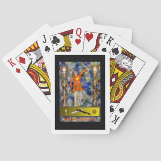 El mago - Jugando cartas