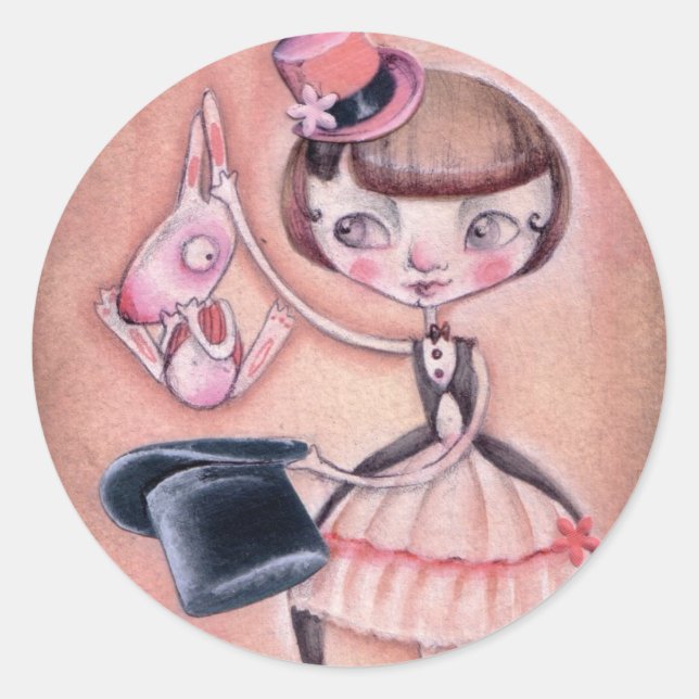 El mago - Pegatina (Anverso)