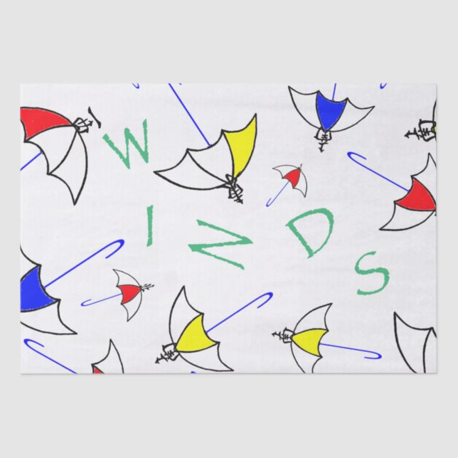 El Mah Jongg enrolla el papel seda (Anverso)