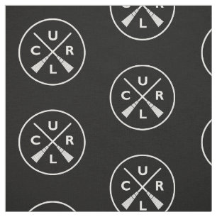 El maíz cruzado barre la tela - blanco y negro