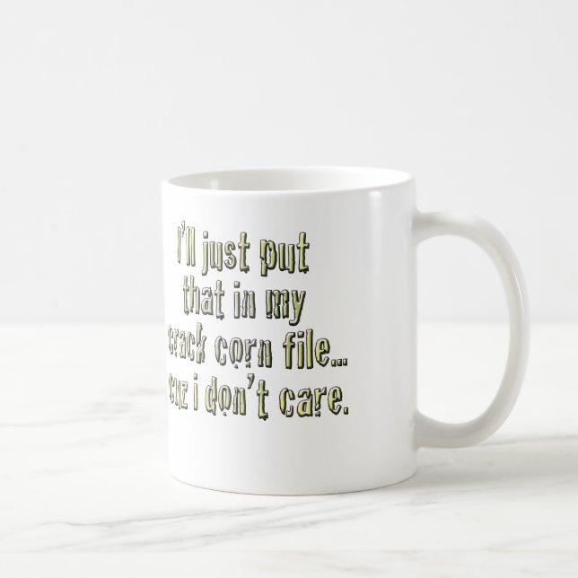 El maíz de la grieta no cuida la taza (Derecha)