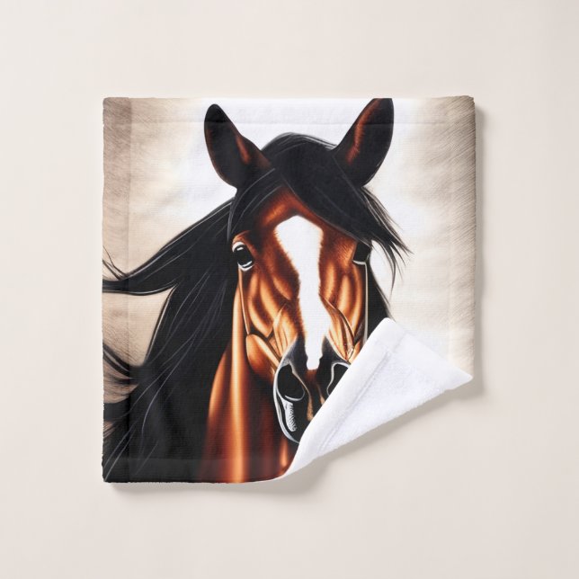 El Majestuoso Mustang - El Espíritu De Libertad (Toallita)