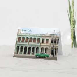 El Malecón, La Habana, Cuba - tarjeta