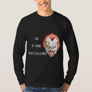 El maligno payaso camisetas Skull de Halloween 202