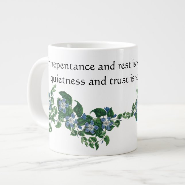 El Mandevilla florece la taza floral del jumbo de (Izquierda)