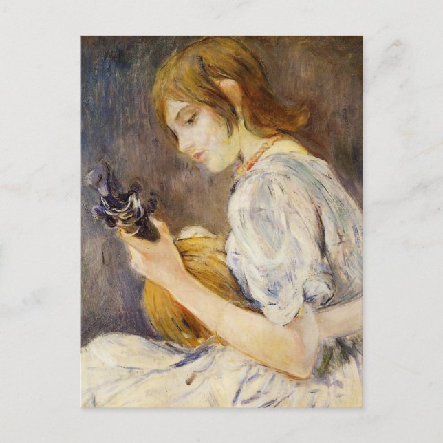 El Mandolín de la postal de Berthe Morisot (Anverso)