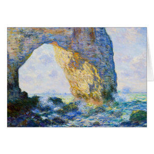 El Manneport, arco de la roca al oeste de Etretat