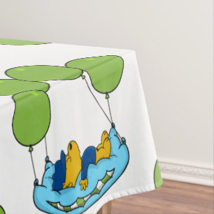 El mantel de globos de almohada de Ferald