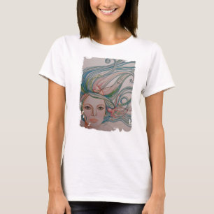 El mar, diseño de la camiseta del pulpo