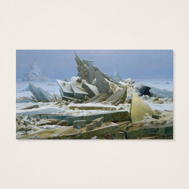 El mar Polar, 1824 (Atrás)