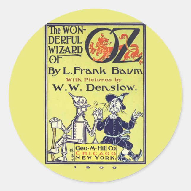 El Maravilloso Asistente del Pegatina Oz (Anverso)