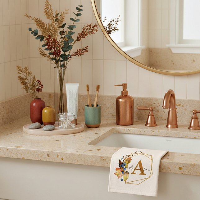 El marco de hojas de otoño personalizado (Subido por el creador)