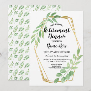 El marco dorado deja la invitación retirada del Fi