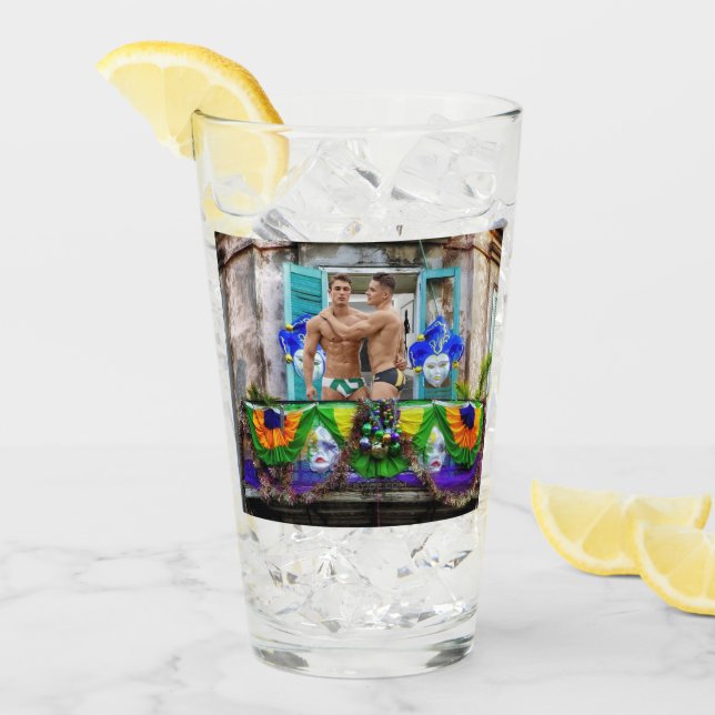 El Mardi Gras de SlipperyJoe enmascara abalorios d