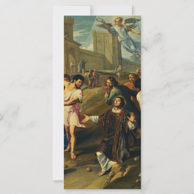 El Martirio de San Esteban (Anverso)