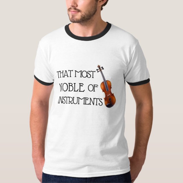 El más noble de los instrumentos - Camisa de Viola (Anverso)